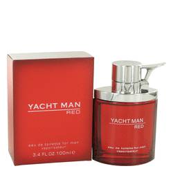 Yacht Man Red Cologne 3.4 oz Eau De Toilette Spray